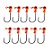 Anzol Jig Head Aco Carbono 1,5g Color 10uni - Imagem 1