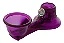 Bebed Vida Mansa Mini Pc Violeta Transp - Imagem 1