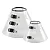 Colar Elizabetano Club Pet Branco N06 - Imagem 1