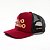 Boné Trucker Vermelho “Emílio & Eduardo” – Tela Preta - Imagem 3