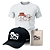 KIT RIONEGRO & SOLIMÕES – CAMISETA + BONÉ + CANTIL - Imagem 3