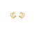 PIERCING DE ENCAIXE 3 COLUNAS OURO - INDIVIDUAL - Imagem 1