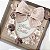 Porta maternidade feminino 3D com laço e flores em mdf - Imagem 3