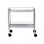Carro para Curativo Simples em Aço Inox - Imagem 2