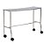 Mesa Semi Circular Inox Sem Prateleira - Imagem 1