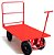 Carrinho Transporte Pesado 500 kg Chapa Aço - Imagem 4