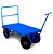 Carrinho Transporte Pesado 500 kg Chapa Aço - Imagem 1