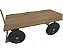 Carrinho Plataforma Assoalho 150x80cm 400 Kg e Roda Pneumática - Imagem 5