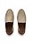 Tênis Slip On Em Couro  Bege Claro - Imagem 3