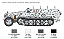 Veículo Militar Sd.Kfz. 251/8 AMBULANCE  - Italeri #7077 1:72 - Imagem 6