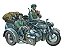Veículo Militar ZUNDAPP KS750 WITH SIDECAR  - Italeri #0317 1:35 - Imagem 2
