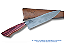 FACA CHURRASCO ESPIGA OCULTA - AÇO CARBONO 1070 - CABO MADEIRA DE LEI - Imagem 1
