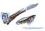 CANIVETE INOX 440C - CABO EM CHIFRE DE CERVO - PEQUENO - Imagem 1