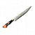 FACA CHURRASCO ESPIGA OCULTA - AÇO INOX 420 - 10" - CABO HÍBRIDO - Imagem 1