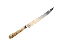 FACA GAÚCHA EM AÇO CARBONO 5160 COM 10" DE LÂMINA - Imagem 1