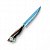 FACA CHURRASCO ESPIGA OCULTA  - AÇO INOX 420 - 7" - CABO PINGENTE CARTUCHO - Imagem 1