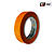 FITA CREPE LARANJA FLUORESCENTE 24MM X 50M - Imagem 1