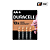 PILHA DURACELL AA C/4 UNIDADES - Imagem 1