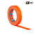FITA GAFFER TESA 24MM X 25M LARANJA FLUORESCENTE - Imagem 1