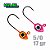 Anzol Jig Head 3/0 - 7 gr - Cabeça Pintada - Imagem 1