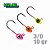 Anzol Jig Head 3/0 - Cabeça Pintada - 10 gr - Imagem 1