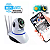 Câmera IP Wireless Full-Hd C/3 Antenas Com Microfone - Imagem 4
