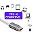 Hub Adaptador Tipo C Multiplicador USB 4 Portas 3.0 - Imagem 2