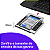 Suporte Adaptador Caddy SSD/HDD Sata de 2.5" Para Notebook - Imagem 6