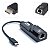 Adaptador de Rede USB type C 3.0 para RJ45 Lan Gigabit Ethernet - Imagem 1