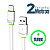 Cabo de Dados USB X Tipo C - Kaidi Carregamento Turbo Todos os Tamanhos - Imagem 6
