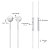 Fone de Ouvido com fio ios in-ear Kaidi KD710 para iPhone/iPad - Imagem 3