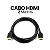 Cabo HDMI 1.4 1080P Full HD Todos os Tamanhos Preto - Ideal para TV LED, LCD, Plasma, PS5 e Xbox - Imagem 3