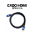 Cabo HDMI 2.0 Ultra HD 4K 3 Metros - VISOR 19 Pinos, Blindado, Conectores Banhados a Ouro, 3D e Áudio 7.1, Alta Velocidade de Transmissão - Imagem 2