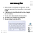 Kit Mini Teclado Ultra Fino Slim + Mouse Bluetooth - Imagem 5