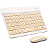 Kit Mini Teclado Ultra Fino Slim + Mouse Bluetooth - Imagem 7
