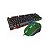 Kit Teclado e Mouse Gamer Semi Mecanico USB LED RGB - Imagem 1