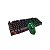 Kit Teclado e Mouse Gamer Semi Mecanico USB LED RGB - Imagem 2