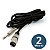Cabo Microfone P10 Mono x Xlr Canon Fêmea - Imagem 2