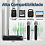 Microfone Sem Fio Duplo Com Base Uhf Até 60 Metros - Imagem 2