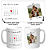 Caneca Personalizada do seu jeito com Foto e Data 325ml + Caixinha - Imagem 1