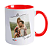 Caneca Personalizada do seu jeito com Foto e Data 325ml + Caixinha - Imagem 6