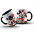 Caneca Personalizada -Mickey e Minnie  325ml + Caixinha - Imagem 3