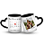 Caneca Alça de Coração Personalizada - Com Foto e Data 325ml + Caixinha - Imagem 3