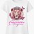 Camiseta Babylook Feminina 100% Algodão Leão Seja Forte e Corajosa - Imagem 3
