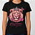 Camiseta Babylook Feminina 100% Algodão Leão Seja Forte e Corajosa - Imagem 2