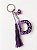 Kit de Resina Personalizado Lilas Glitter com Nome - Imagem 2
