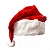 Kit  C/3 Gorros Natal Touca Veludo - Papai Noel 40 cm - Imagem 1