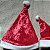 Kit  C/3 Gorros Natal Touca Veludo - Papai Noel 40 cm - Imagem 3