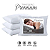 Kit 3 Travesseiros Premium Texhome 50x70 cm  Suporte Firme - Imagem 8