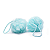 Kit com 2 Esponjas De Banho Decorativas Com Cordão Buetnner - Imagem 11